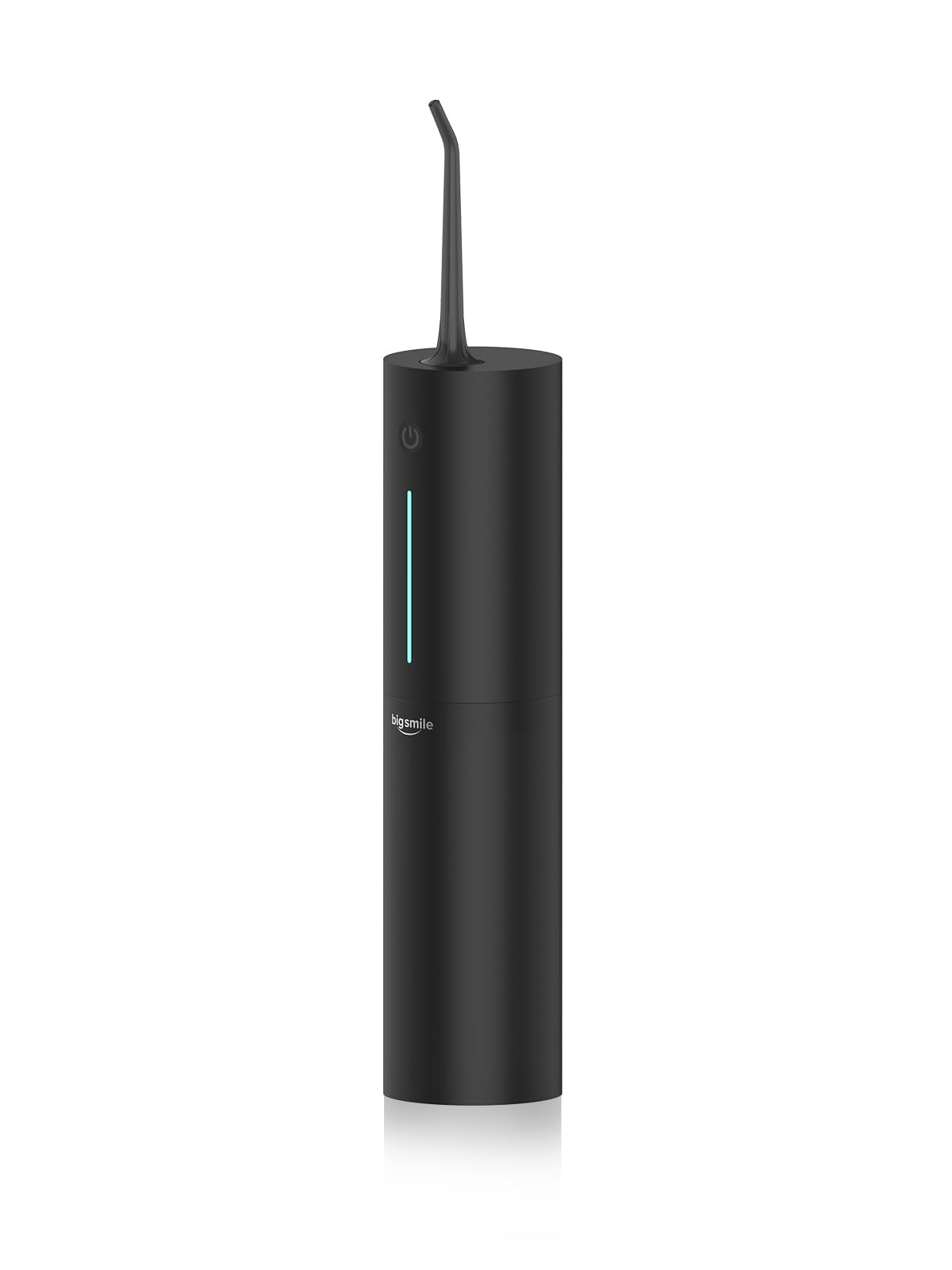 Bigsmile Black Cordless Portable Water Flosser for Kids Braces Bridges Travel Shower (Black)  
Bigsmile Black Cordless W